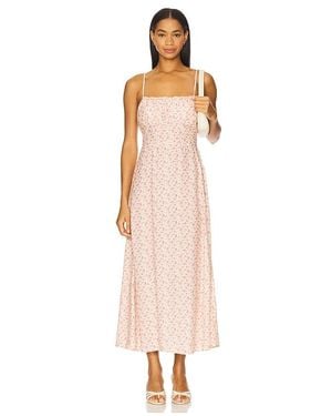 Faithfull the Brand Phaedra Midi Dress - White