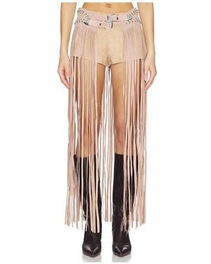 Urban Outfitters Paris Texas Maxi Skirt - Natural