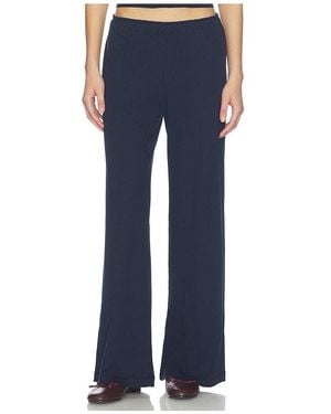 VIR VITA Hilda Pointelle Pant - Blue