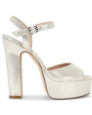 Stuart Weitzman Sandale Reade Platform - Weiß