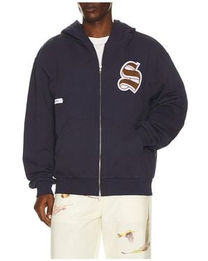 Students Golf SWEAT À CAPUCHE en Navy - Bleu