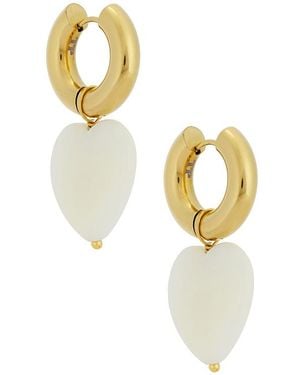 Timeless Pearly Lovely Earrings - Metallic