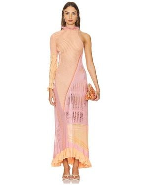 Roberta Einer Maxikleid Bianca - Weiß
