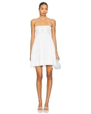 For Love & Lemons Minikleid Summer Time - Weiß