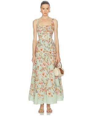 Hemant & Nandita Corset Dress - White