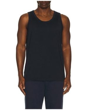 Reigning Champ Lightweight Jersey Slim Tank Top - Black