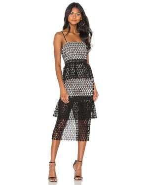 Nbd Dolores Midi Dress - Black