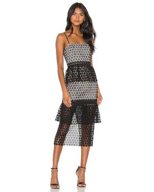 Nbd Dolores Midi Dress - Black
