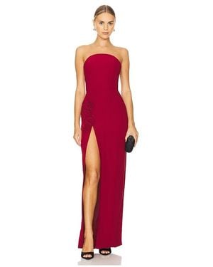 Amanda Uprichard X Revolve Wolfe Gown - Red