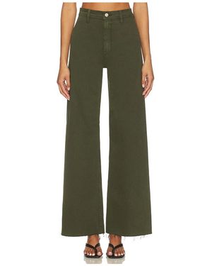 Pistola Penny High Rise Wide Jeans En Color Verde Talla (También En 33)