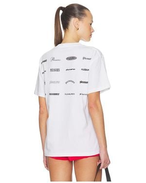 Pleasures Shirtkleider - Weiß
