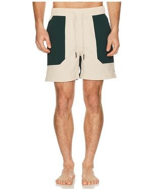 Oas Rex Swim Shorts - Green