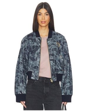 AllSaints Kaytra Denim Bomber - Blue