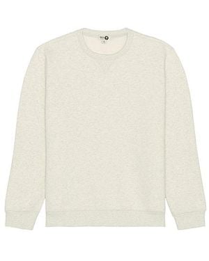 Barefoot Dreams Fleece Crewneck Sweatshirt - White