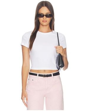 Leset Nando Baby Tee - White