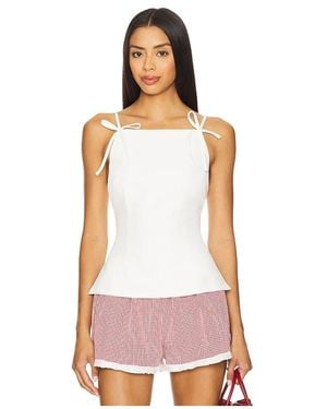 MORE TO COME Kesha Top - White