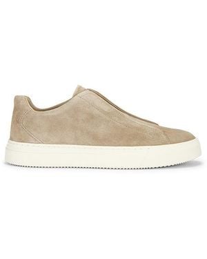 Vince Lakewood Suede Trainer - Multicolour