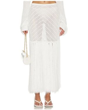 Devon Windsor Maxirock Edna - Weiß