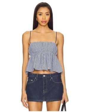 MORE TO COME Bailey Cami Top - Blue
