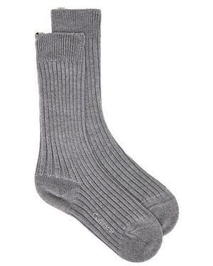 Comme Si The Merino Chunky Sock - グレー