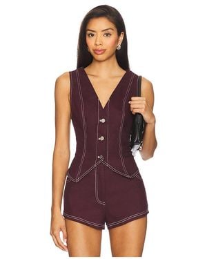 BY.DYLN X Revolve Tyler Vest - Purple