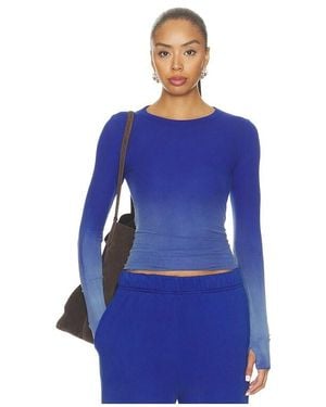 Michael Lauren X Revolve Alick Long Sleeve Tee - Blue