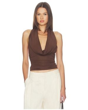 Lovers + Friends Sara Top - Brown