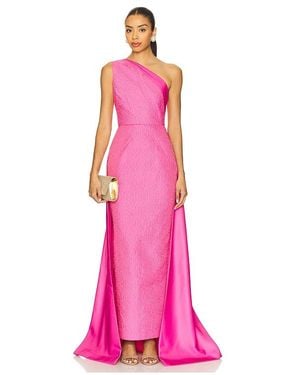 SAU LEE Joslin Gown - Pink