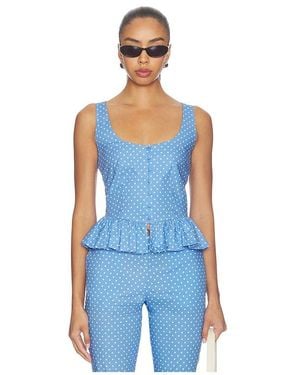Caroline Constas Oberteil Haven - Blau