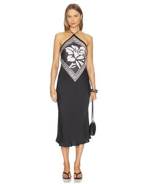 Free People Citrine Midi Dress - Black