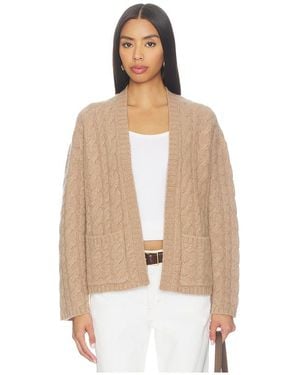 NAADAM Ultra Luxe Cashmino Cardigan - Natural