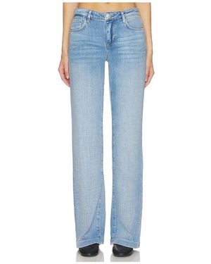 L'Agence Pierna Ancha De Talle Bajo Joanne En Color Azul Talla (También En 25, 26, 27, 29)