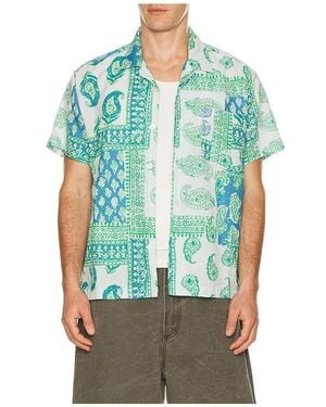 Obey Mayer Woven Shirt - Green