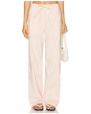 Rag & Bone Logan Linen Beach Pant - Blanco