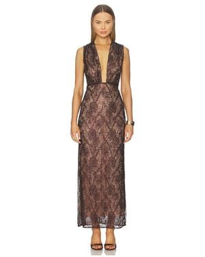 AKNVAS Abendkleid Leo - Braun