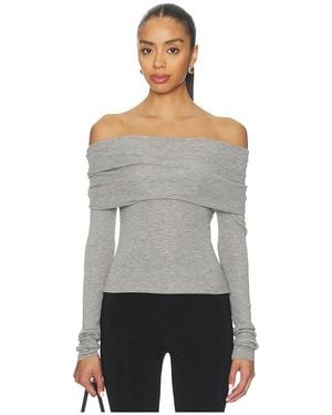 Nia Islay Top - Grey