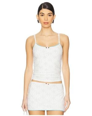 Tyler McGillivary Colette Tank Top - White