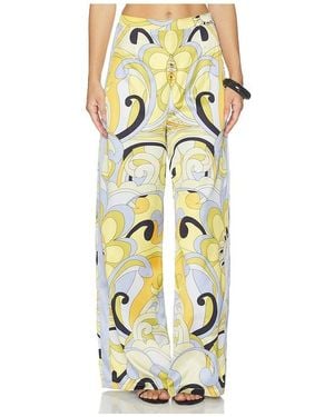 Runaway the Label Milani Relaxed Satin Pant - White