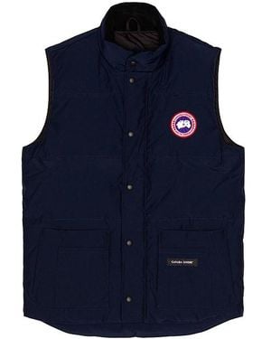 Canada Goose Freestyle Crew ベスト - ブルー