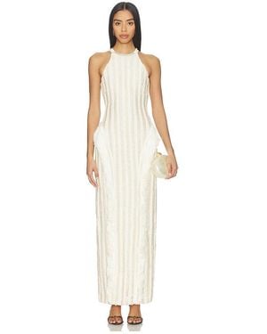 PATBO Celeste Knit Gown - White
