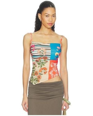 Free People Camiseta Tirantes Estella En Color Multi Talla (También En Xs, S, M, Xl) - Multicolor