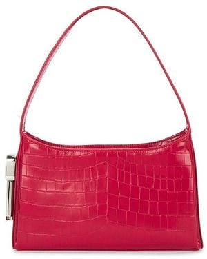 Edie Parker Burn Shoulder Bag - Red