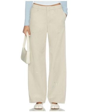 Still Here Painter Slacks - White