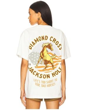 Diamond Cross Ranch American Horse - White