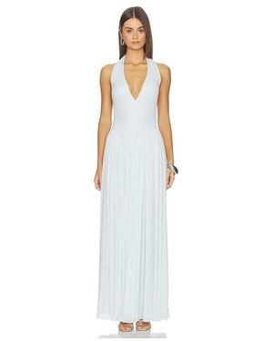 Misha The Opelia Jersey Maxi Dress - White