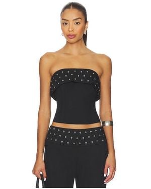 BY.DYLN Reeves Bodice Top - Black