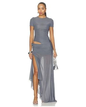 Maygel Coronel Celeste Dress - Blue