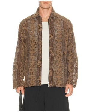 Oas CHEMISE RIVARO en Brown - Marron