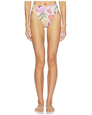 POST SWIM X Revolve Leslie Bikini Bottom - White