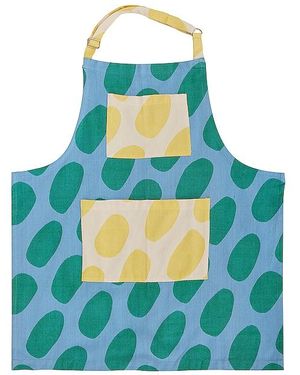Dusen Dusen Delantal Apron En Color Multi Talla - Azul